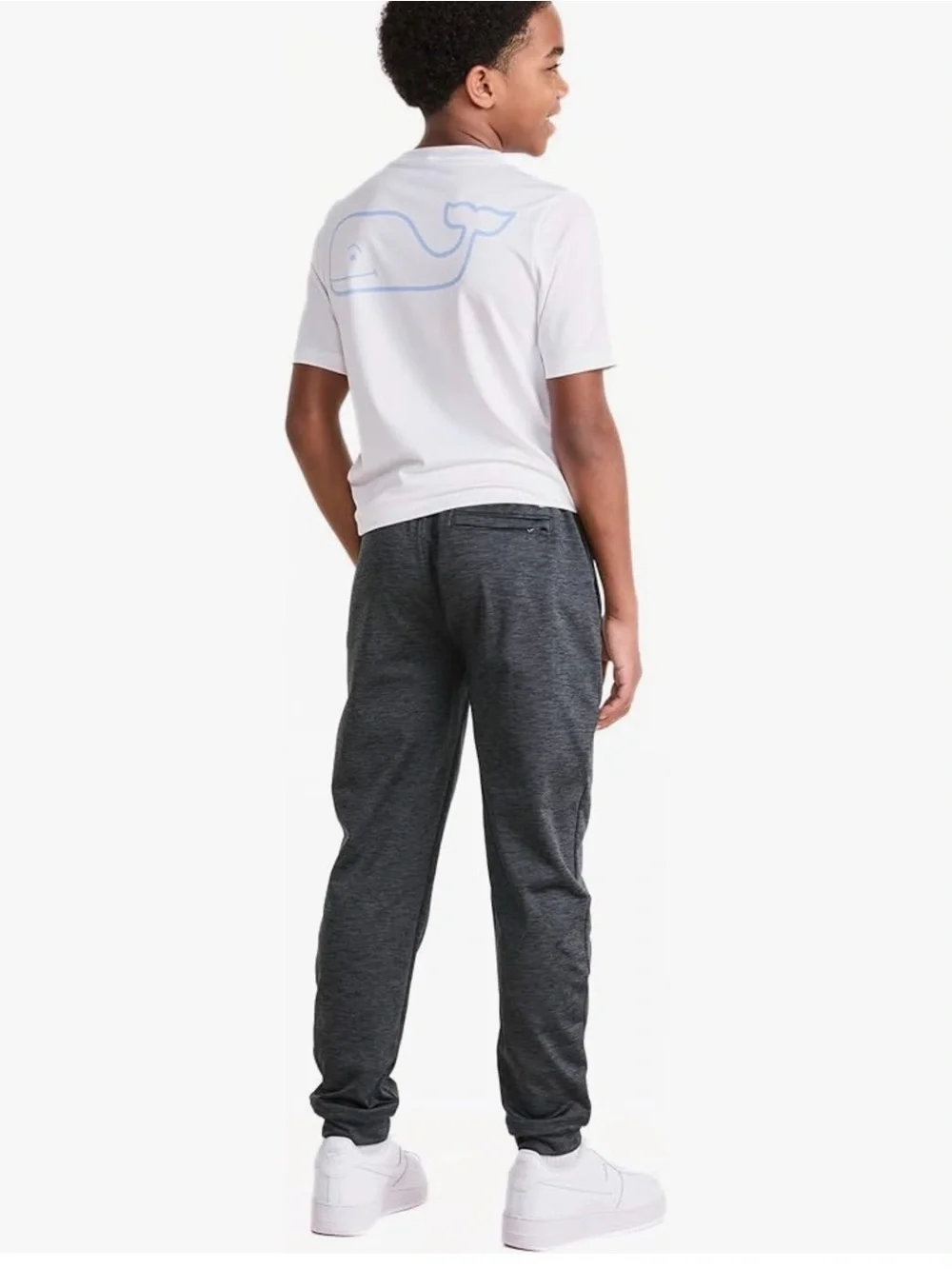 Vineyard Vines Kids Grey Performance Jogger 3P001059